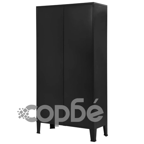 Библиотека, индустриална, черна, 90x40x180 см, стомана на топ цена от sorbe.bg Библиотека, индустриална, черна, 90x40x180 см, стомана ➤ топ цена ➤ sorbe.bg