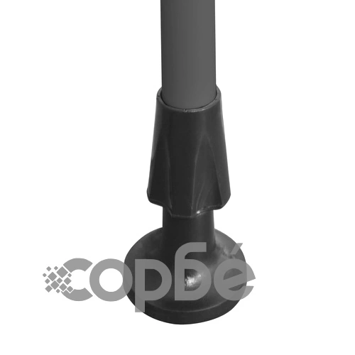 Ръчно прибиращ се сенник с LED, 200 см, антрацит ➤ топ цена ➤ sorbe.bg