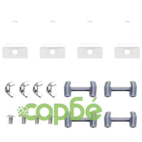 Подов сифон за душ 2-в-1 с решетка за вграждане 18x18 см инокс ➤ топ цена ➤ sorbe.bg