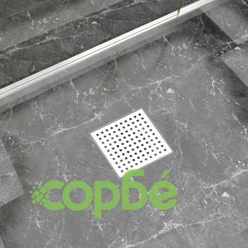 Душ канал, 18x18 см, неръждаема стомана ➤ топ цена ➤ sorbe.bg