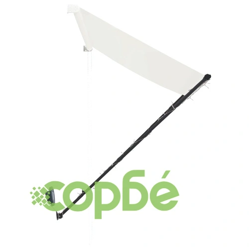Сенник с падащо рамо с LED, 250х150 см, кремав на топ цена от sorbe.bg Сенник с падащо рамо с LED, 250х150 см, кремав ➤ топ цена ➤ sorbe.bg