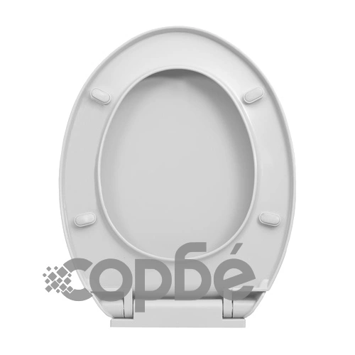 Тоалетна седалка плавно спускане бързо освобождаване светлосива ➤ топ цена ➤ sorbe.bg