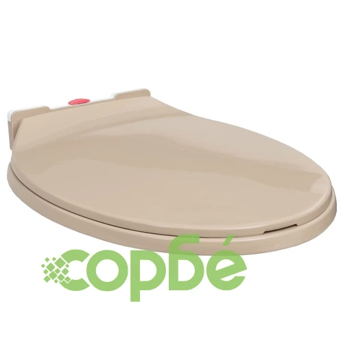 Тоалетна седалка плавно спускане бързо освобождаване бежова ➤ топ цена ➤ sorbe.bg