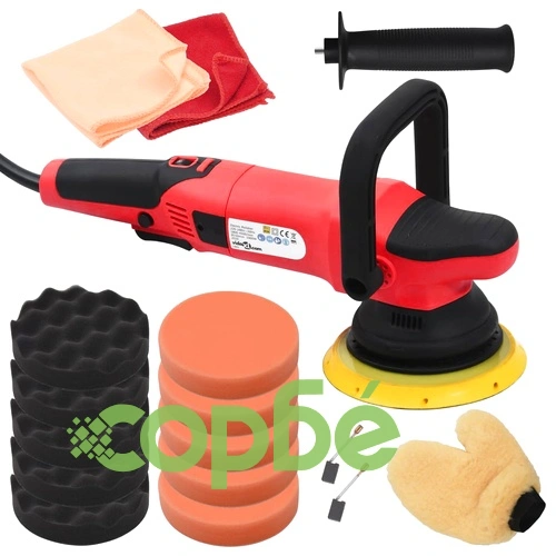 Ексцентършлайф с аксесоари, двойно действие, 21 мм, 1000 W  ➤ топ цена ➤ sorbe.bg