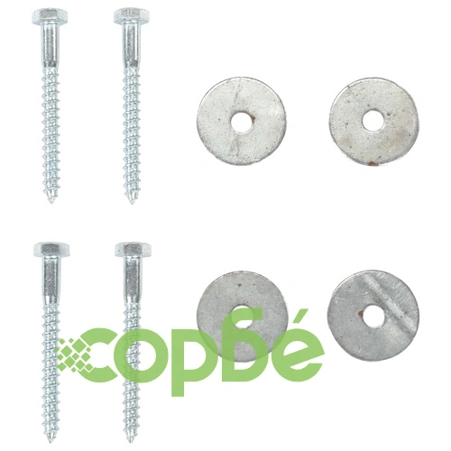 Анкери за земя, 4 бр, 10х60 см, поцинкован метал ➤ топ цена ➤ sorbe.bg