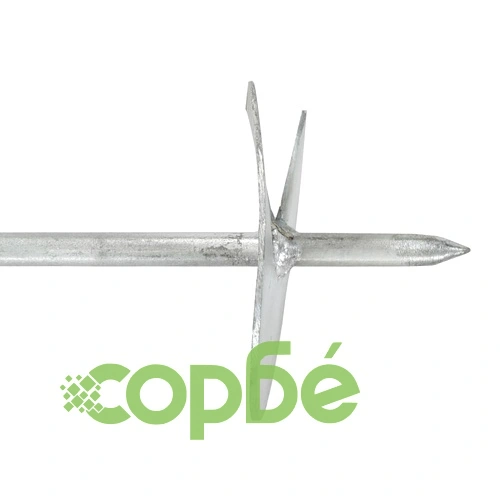 Анкери за земя, 10 бр, 10х60 см, поцинкован метал ➤ топ цена ➤ sorbe.bg