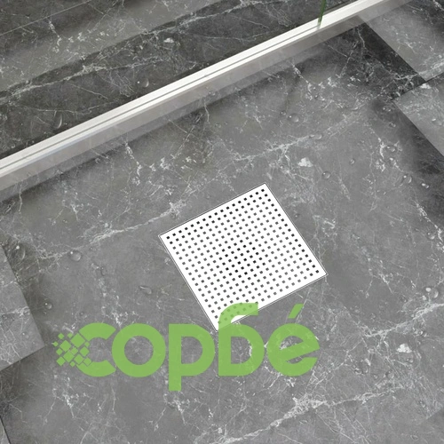 Душ канал, 28x28 см, неръждаема стомана ➤ топ цена ➤ sorbe.bg