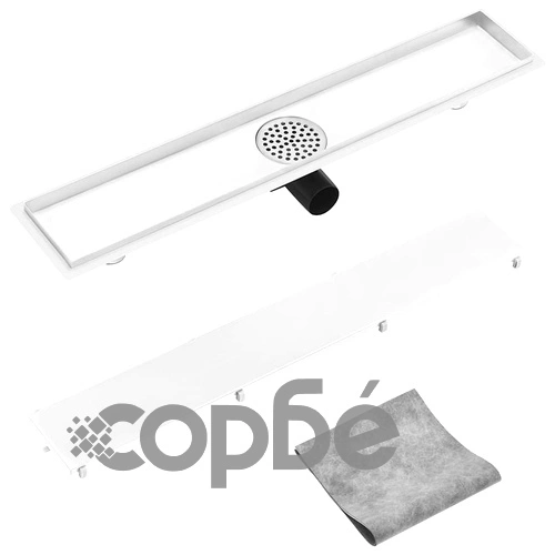 Душ канал с 2-в-1 капак, 73x14 см, неръждаема стомана ➤ топ цена ➤ sorbe.bg