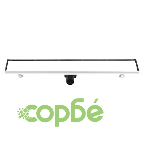 Душ канал с 2-в-1 капак, 83x14 см, неръждаема стомана ➤ топ цена ➤ sorbe.bg