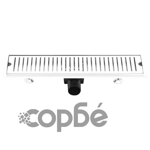 Душ канал на линии, 53x14 см, неръждаема стомана ➤ топ цена ➤ sorbe.bg