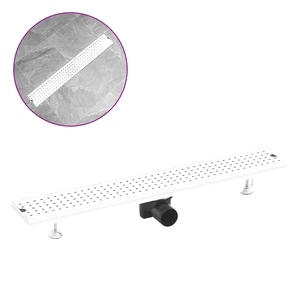 Душ канал на точки, 73x14 см, неръждаема стомана