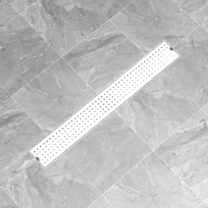 Душ канал на точки, 83x14 см, неръждаема стомана