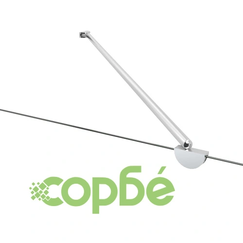 Параван за вана, 120x68x130 см, закалено стъкло, на ивици ➤ топ цена ➤ sorbe.bg