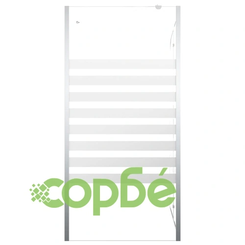 Параван за вана, 120x68x130 см, закалено стъкло, на ивици ➤ топ цена ➤ sorbe.bg