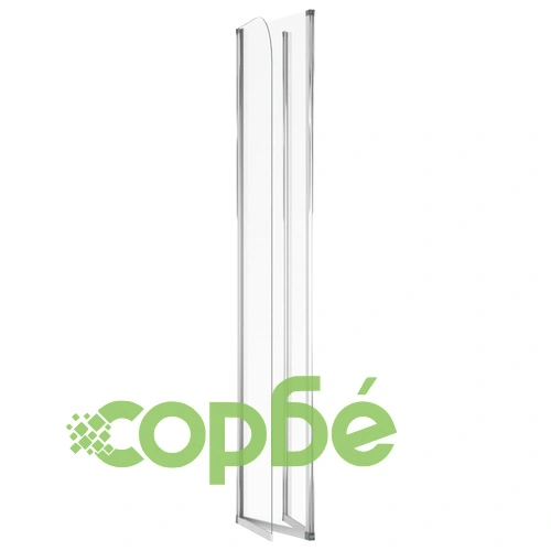 Душ кабини, 2 бр, 104x130 см, закалено стъкло, прозрачни ➤ топ цена ➤ sorbe.bg