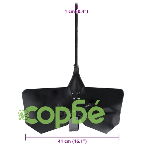 Плуг за мотофреза, черен, метал ➤ топ цена ➤ sorbe.bg