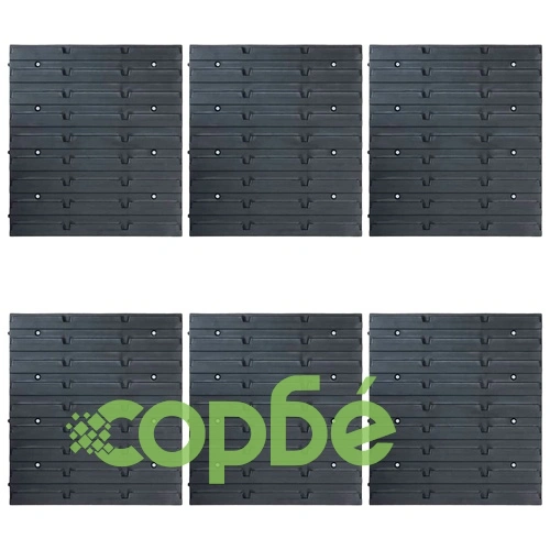 Стенен органайзер с 96 бр сини кутии за инструменти ➤ топ цена ➤ sorbe.bg