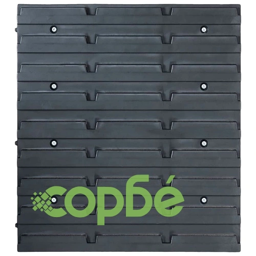 Стенен органайзер с 96 бр сини кутии за инструменти ➤ топ цена ➤ sorbe.bg