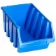 Стифиращи контейнери за съхранение, 14 бр, сини, пластмаса