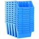 Стифиращи контейнери за съхранение 14 бр сини пластмаса