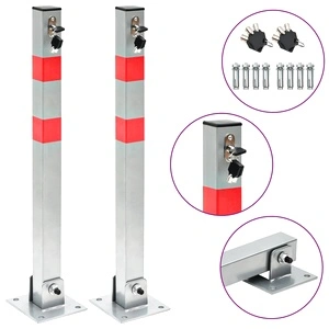 Антипаркинг стълбчета с ключалки, 2 бр