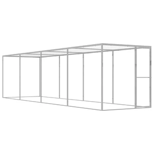 Клетка за котки 6x1,5x1,5 м поцинкована стомана