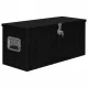 Алуминиева кутия, 90,5x35x40 см, черна 