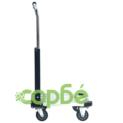 Сгъваема транспортна количка 150 кг алуминий сребриста   ➤ топ цена ➤ sorbe.bg