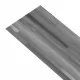 PVC подови дъски 5,02 кв.м. 2 мм самозалепващи сиво на ивици
