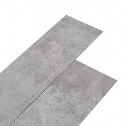 PVC подови дъски 5,02 кв.м. 2 мм самозалепващи земно сиво
