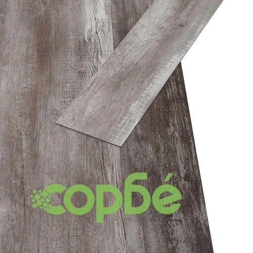 PVC подови дъски 5,02 м² 2 мм самозалепващи матово дърво кафяво ➤ топ цена ➤ sorbe.bg