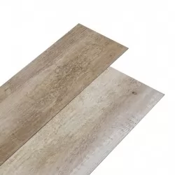 Несамозалепващи PVC подови дъски 5,26 м² 2 мм промито дърво