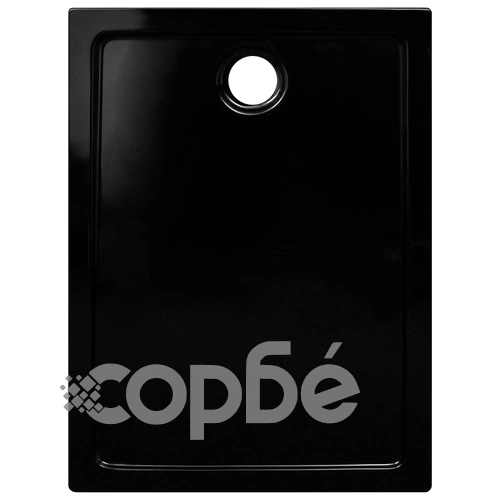 Душ корито, ABS, черно, 70x100 см ➤ топ цена ➤ sorbe.bg