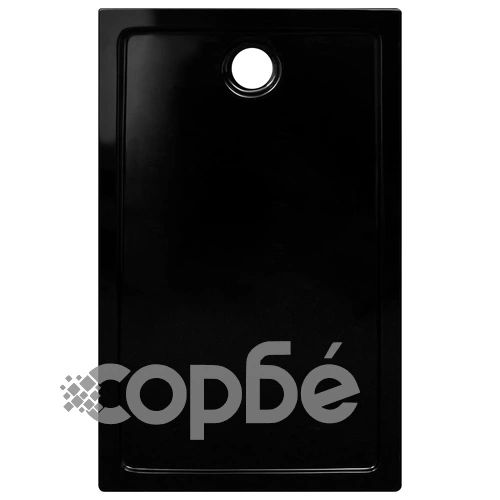 Душ корито, ABS, черно, 70x120 см ➤ топ цена ➤ sorbe.bg