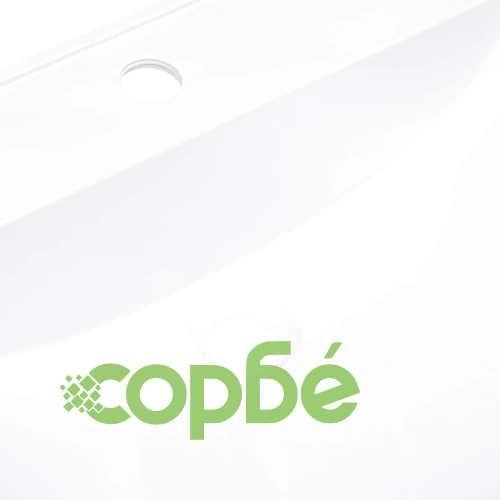 Умивалник за вграждане, 600x460x130 мм, SMC, бял ➤ топ цена ➤ sorbe.bg