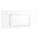 Умивалник за вграждане, 750x460x130 мм, SMC, бял