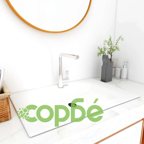 Умивалник за вграждане, 900x460x130 мм, SMC, бял ➤ топ цена ➤ sorbe.bg