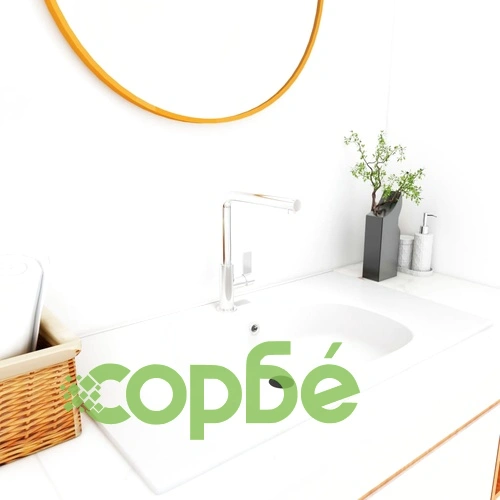 Умивалник за вграждане, 900x460x105 мм, SMC, бял ➤ топ цена ➤ sorbe.bg