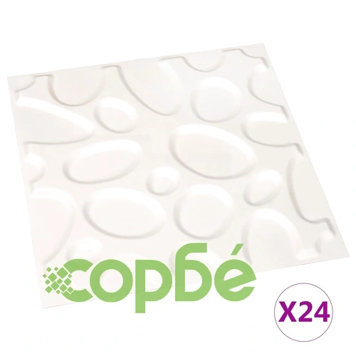 24 бр стенни панели 3D 0,5x0,5 м 6 кв.м. ➤ топ цена ➤ sorbe.bg