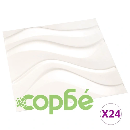 24 бр стенни панели 3D 0,5x0,5 м 6 кв.м. ➤ топ цена ➤ sorbe.bg
