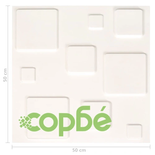 24 бр стенни панели 3D 0,5x0,5 м 6 кв.м. ➤ топ цена ➤ sorbe.bg