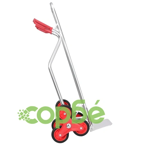 Ръчна количка за стълбище с 6 колела, 51x53,5x118 см, 150 кг ➤ топ цена ➤ sorbe.bg