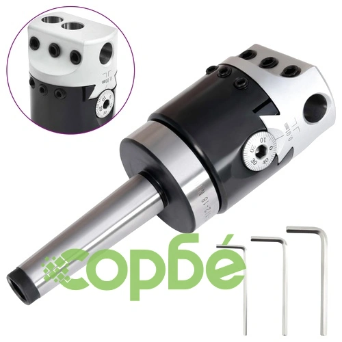 50 мм разстъргваща глава с MT2 опашка за струг фреза ➤ топ цена ➤ sorbe.bg