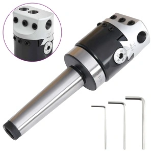 50 мм разстъргваща глава с MT3 опашка за струг фреза