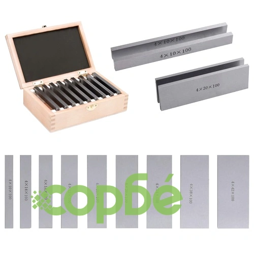 Паралелни подложки 100 мм 18 бр 10-42 мм  ➤ топ цена ➤ sorbe.bg