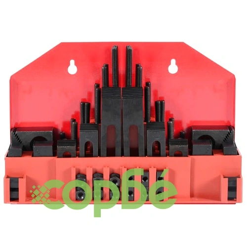 Комплект за закрепване на детайли 58 бр стомана за T-канал M8 ➤ топ цена ➤ sorbe.bg