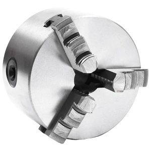 3-челюстен самоцентриращ патронник, 100 мм, стомана