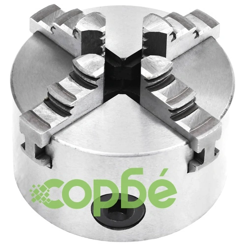 4-челюстен самоцентриращ патронник, 100 мм, стомана ➤ топ цена ➤ sorbe.bg