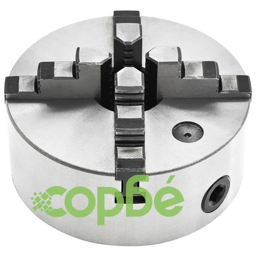 4-челюстен самоцентриращ патронник, 160 мм, стомана ➤ топ цена ➤ sorbe.bg