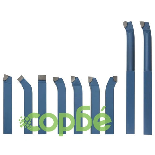 Комплект карбидни стругарски длета, 11 бр, 12x12 мм, P30 ➤ топ цена ➤ sorbe.bg